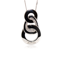 Necklace Salvini Woman in White Gold Diamante 0.14 Ct DMBR0014H - DMBR0014H